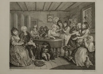 En prostituerads levnad: Plansch 6