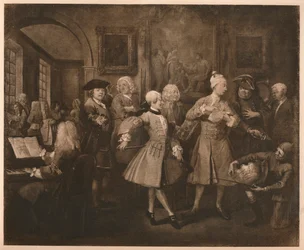 A Rakes Progress - 2: The Levée, 1733.