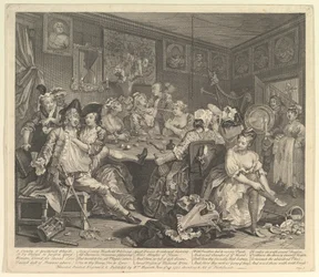 A Rakes Progress, tavla 3, 25 juni 1735.