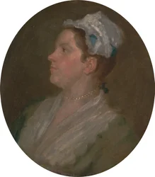 Ann Hogarth, ca. 1740.