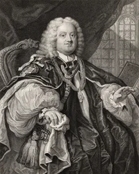 Benjamin Hoadly, graverad av Benjamin Holl (1808-84) från 