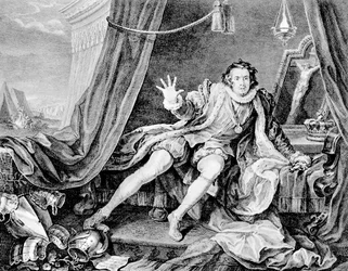 David Garrick som Richard III, 1746.