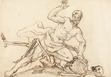 George Taylors epitafium: George Taylor bryter dödens revben