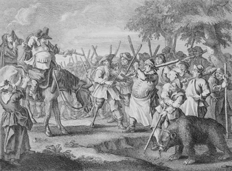 Hudibras första äventyr, från "Hudibras" av Samuel Butler