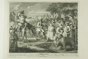 Hudibras första äventyr, platta tre från Hudibras
