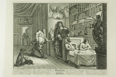 Hudibras och Advokaten, platta tolv från Hudibras