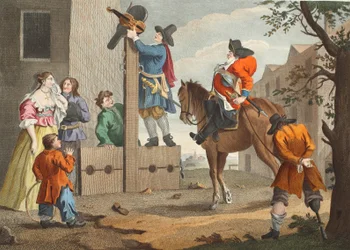 Hudibras leder Crowdero i triumf, från 