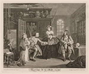 Marriage à la Mode: Scenen med kvacken