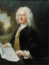 Porträtt av Theodore Jacobson, 1742