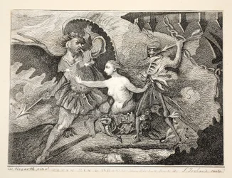Satan, synd och död, pub. 1792