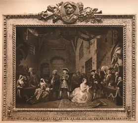 Scen från The Beggars Opera VI, 1731
