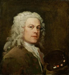 Självporträtt, omkring 1735-40