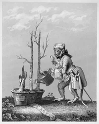 Slutvinjett till konstnärens katalog, 1761