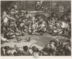Tuppfäktningsarenan. 1759