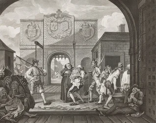 Porten till Calais, eller O Roast Beef of Old England, eller Oh, Roast Beef of Old England. 1749