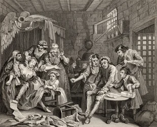 The Prison Scene, skylt VII från 