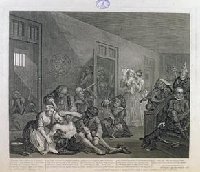 The Rake in Bedlam, skylt VIII från 