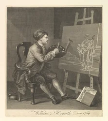 William Hogarth, Serjeant Painter to His Majesty, 1764.