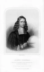 James Gregory, skotsk matematiker och astronom, 1870.