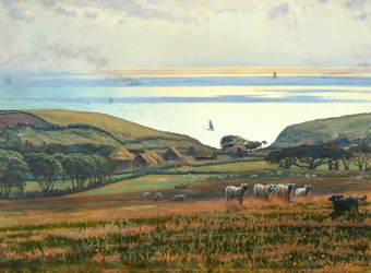 Fairlight Downs, Sunlight on the Sea