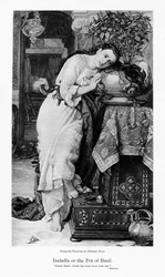 Isabella och basilikakrukan, c1867