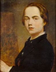 Självporträtt vid 14 års ålder, 1841