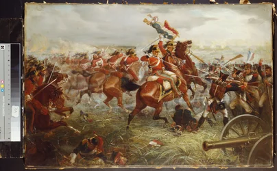 Erövringen av örnen, Waterloo, 1898