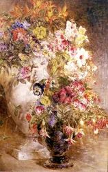 Ett överflöd av blommor