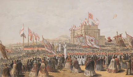 Invigning av Baxter Park Dundee 9 september 1863