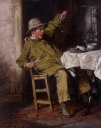 Getingen! 1864 (olja på duk)