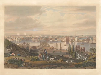 Baltimore från Federal Hill