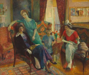 Familjegrupp, 19101911.