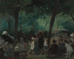 The Drive, Central Park, ca 1905