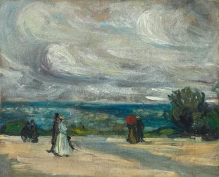 The Terrace (olja på duk)