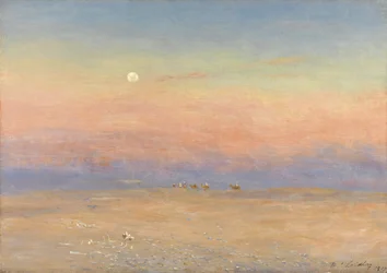 Desert Caravan, 1900