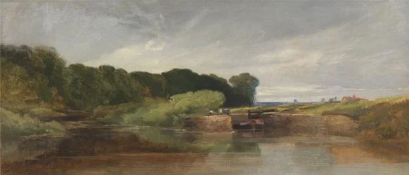 Hanham Lock på Avon