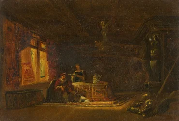 The Baronial Hall (olja på duk)