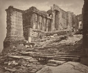 Propylaea från sydväst,1882 (foto)