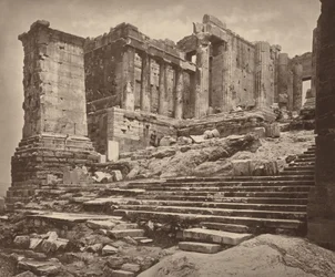 Propylaea från sydväst