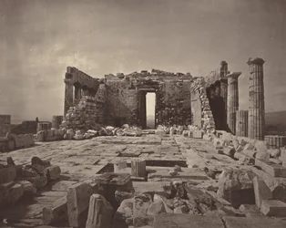 Akropolis i Aten, plåt 14,1869/1870 (foto)