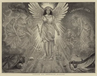 England och Amerika, en allegori