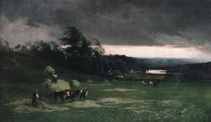 Närmar sig storm, 1880.