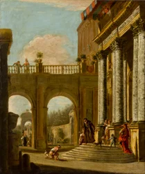 The Return of the Prodigal Son, c.1712-16 (olja på duk)