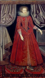 Catherine Howard, grevinna av Suffolk, c1615