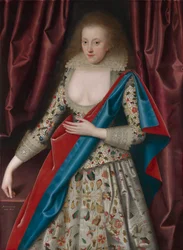 Porträtt av en ung dam, möjligen Jane, Lady Thornhaugh