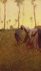 Hay Time (olja på duk)