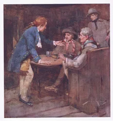 Jag hade fortfarande förhoppningar, för stolthet övervakar oss fortfarande (färg litho)