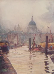 St. Pauls Cathedral, London, 1910