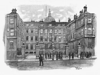 The College of Arms, Queen Victoria Street, 1891