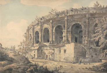 Amfiteatern i Nimes